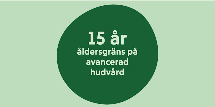 Apotek hjärtat har åldersgräns på avancerad hudvård