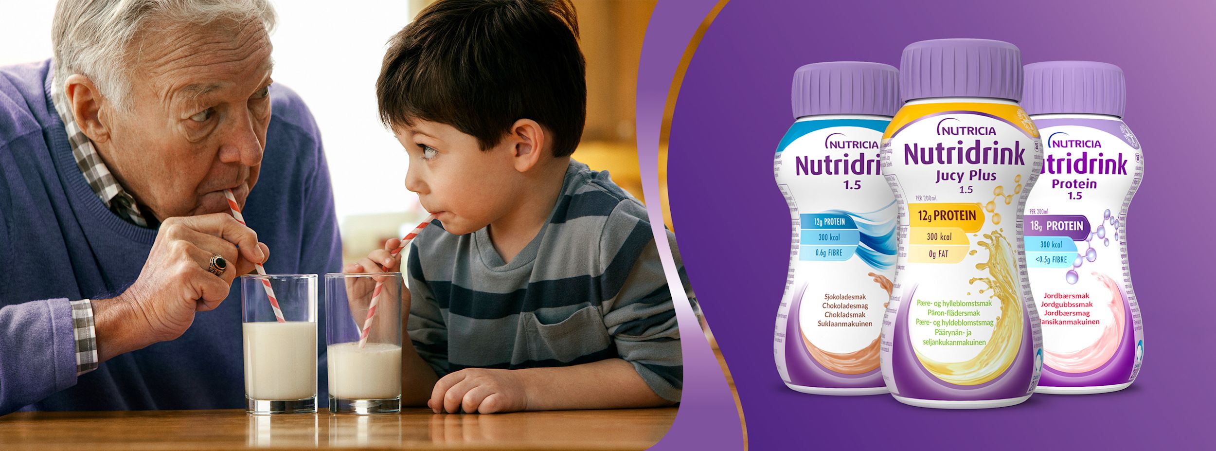 Nutridrink banner.