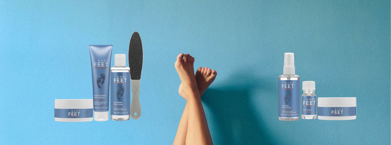 bare feet