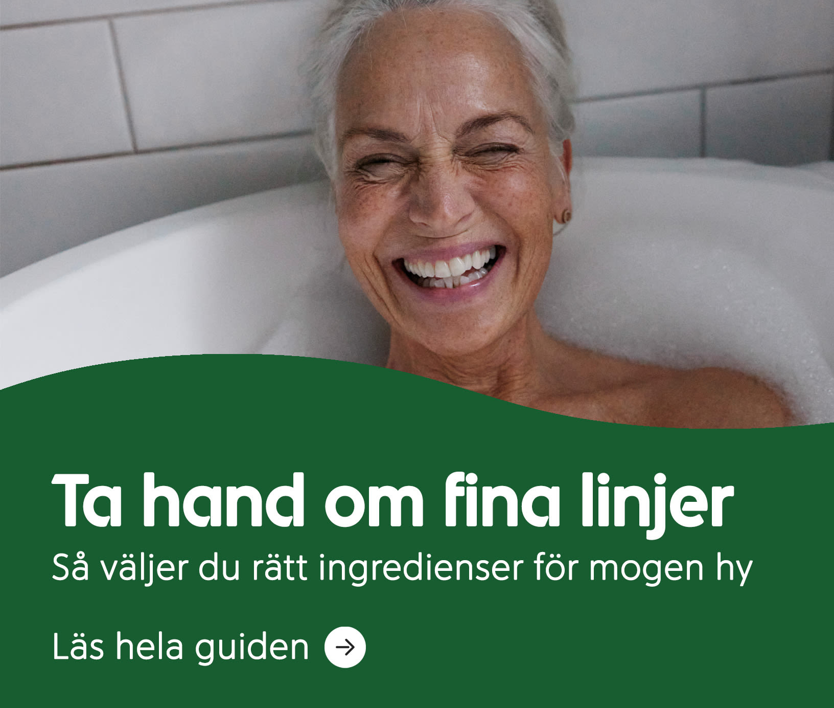 Ta hand om fina linjer. Så väljer du rätt ingrediens för mogen hy. Läs hela guiden här.